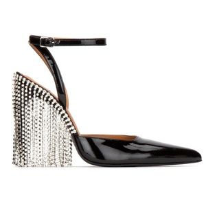 Area Crystal Chandelier Pumps